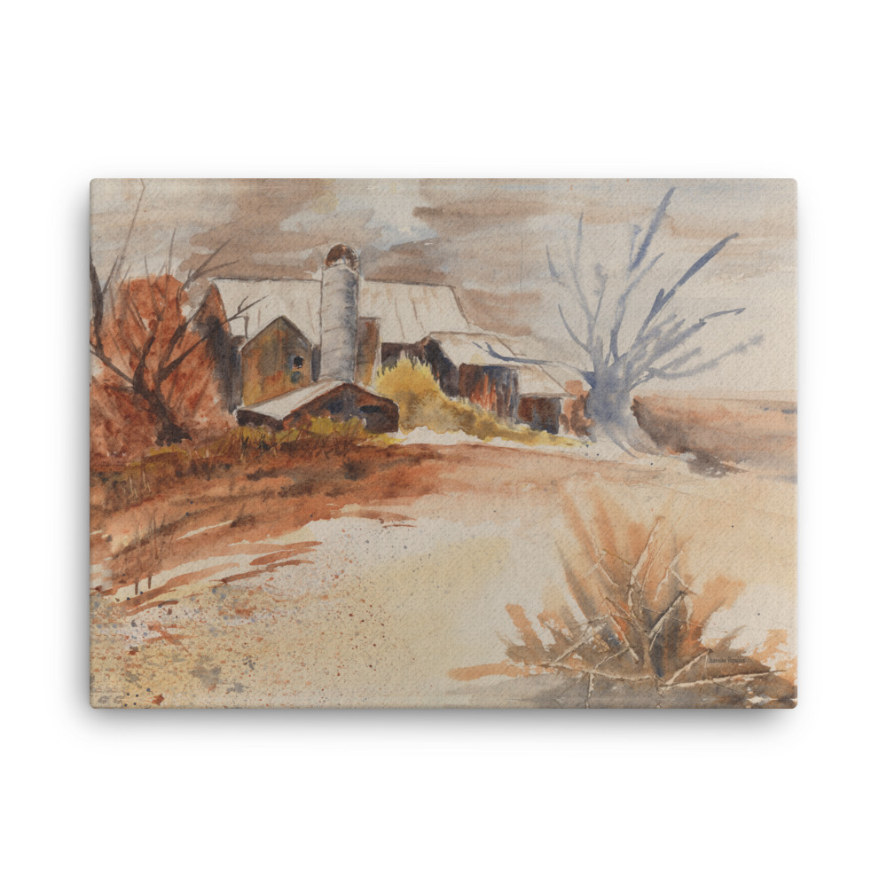 Residential Barn Scene