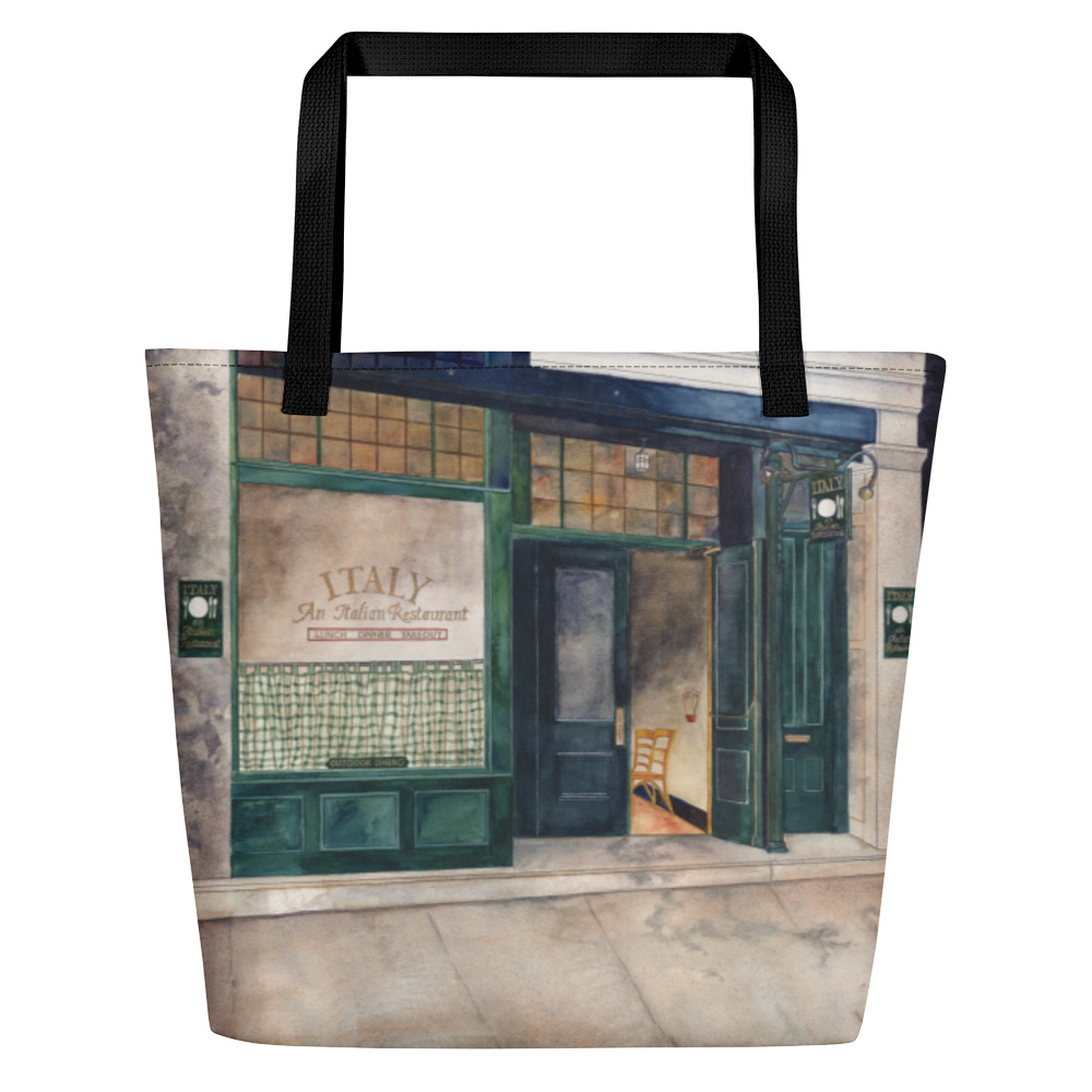 Italian Café Tote Bag