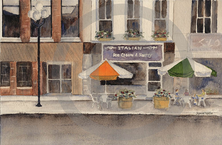 Street Cafe in Kingston, Canada, IntreXDesign