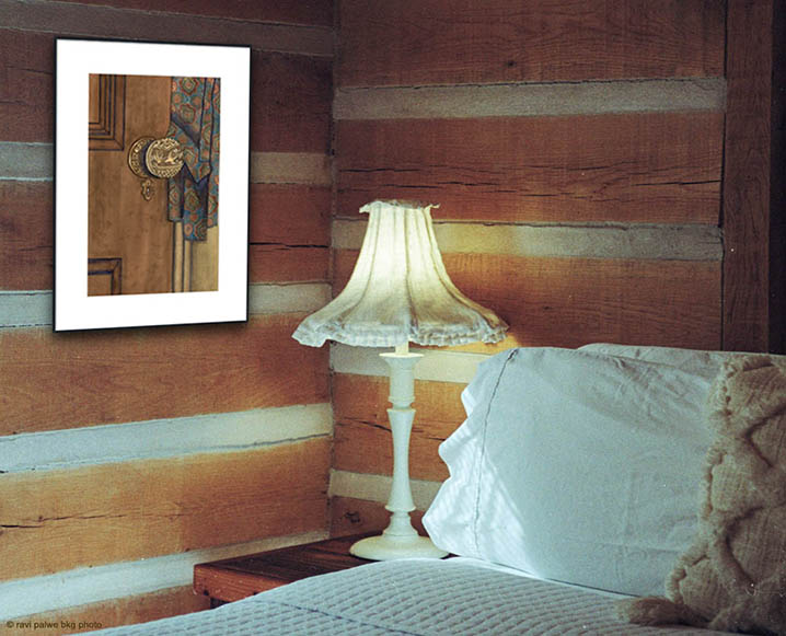 Bedroom Vintage Door painting
