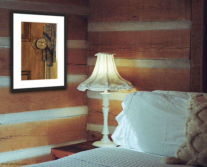 Bedroom Vintage Door Painting