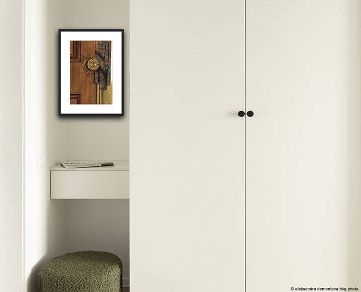 Entrance way Vintage Door Painting