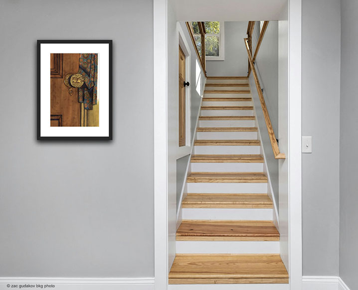 Stairway hall Vintage Door photo