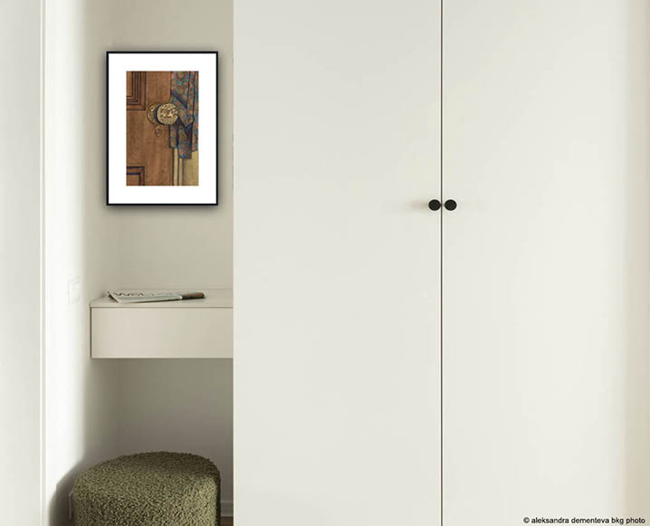 Entrance way Vintage Door Painting
